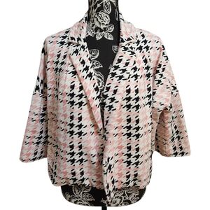 Sharon Young Houndstooth Blazer